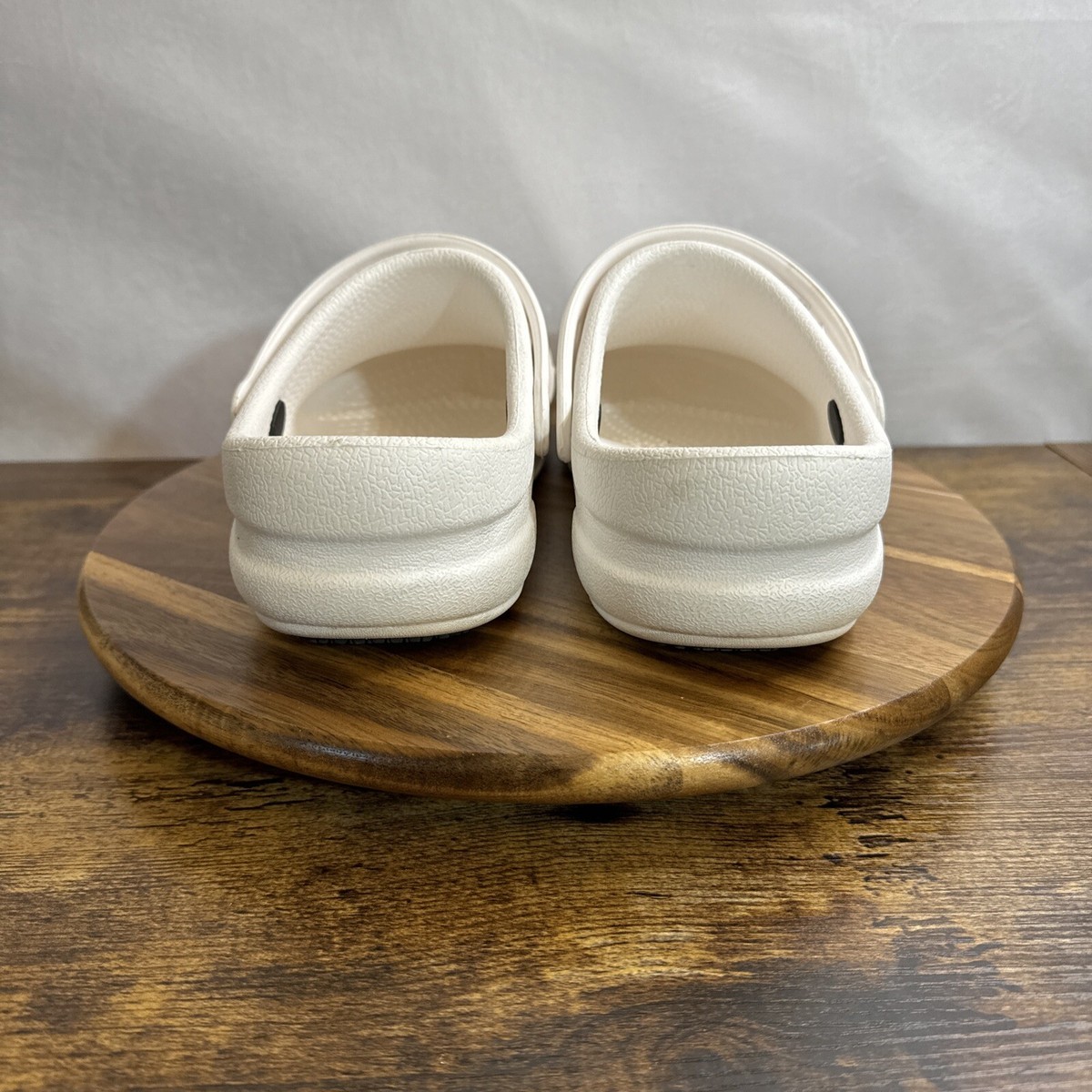 Crocs Lock Slip Resistant Tread White Mens Size 5 woman 7 Crocs Mercy Work Shoes Womens Size 12 White Slip Resistant  main image 3
