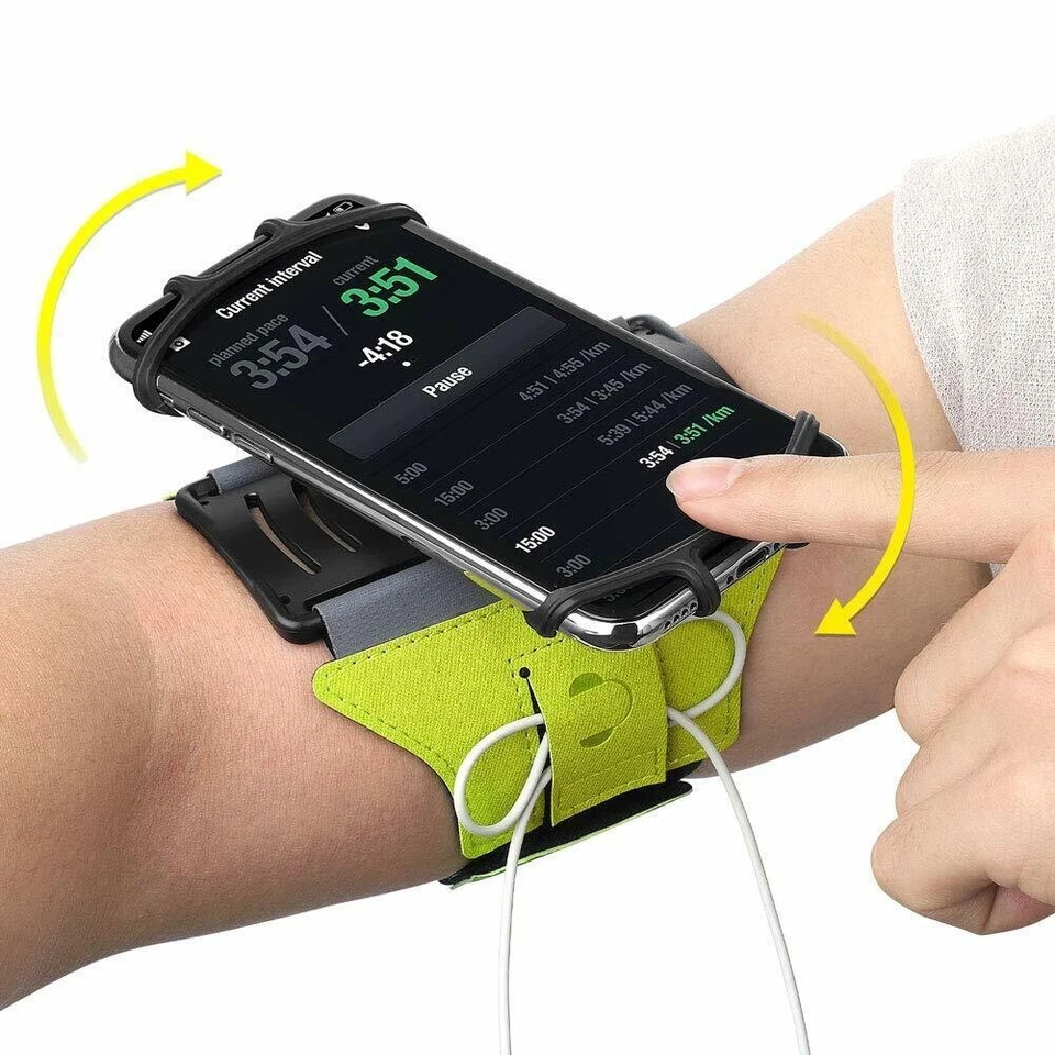 Brazalete deportivo para teléfono móvil, para correr, trotar, hacer ejercicio Foto 4 de 4