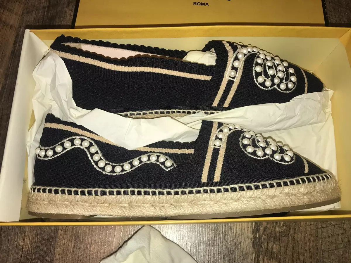Fendi pearl sandals discount