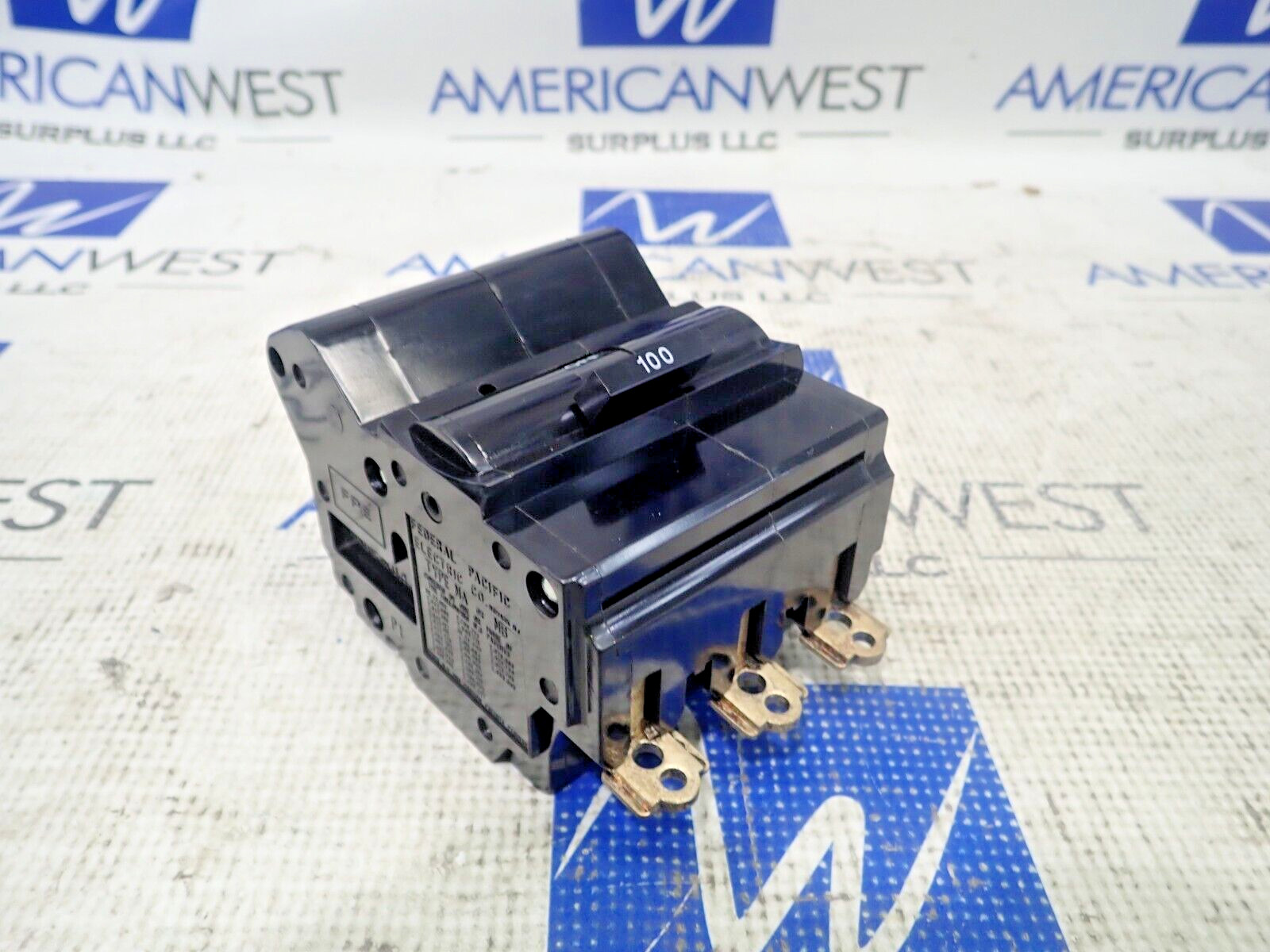 NEW FPE NB231100 3 Pole 100 Amp 240 Volt Type NB Bolt On Circuit Breaker