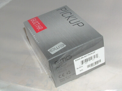 EMG 66-8H Passive Mount 8 String Active Pickup (Black)  New with Warranty