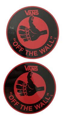 VANS STICKERS 4” VANS STICKER BOGO! T&C RVCA Volcom Bones Santa