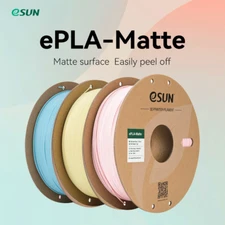 eSUN ePLA-Matte 3D Printer Filament 1.75mm 1KG Spool Eco-Friendly Material
