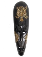 Turtle Native Tribal Tiki Mask 20" - Abstract Wall Decor nmk220950