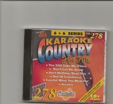 KARAOKE CHARTBUSTER CD G HOT COUNTRY HITS CBCDG VOL.20278 DISC 278