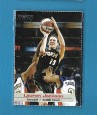 2004 SI Kids LAUREN JACKSON Sports Card, Seattle Storm Australia/ WNBA #355