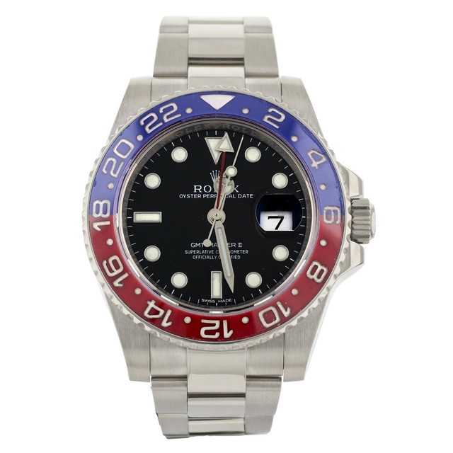 Rolex GMT-Master II Men's Black Watch - 116719 for sale online | eBay