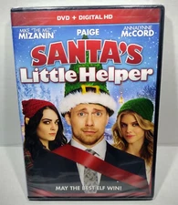 Santa's Little Helper WWE Miz Paige Annalynne McCord scheming elf dvd * WWE