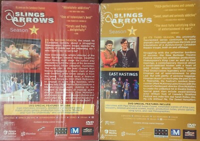 2x Slings & Arrows DVD Set LOT- Complete Second, Third Seasons 2
