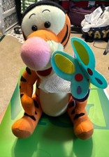 Vintage 1998 Springtime Fun Tigger Plush Stuffed Animal- Mattel Disney Brand