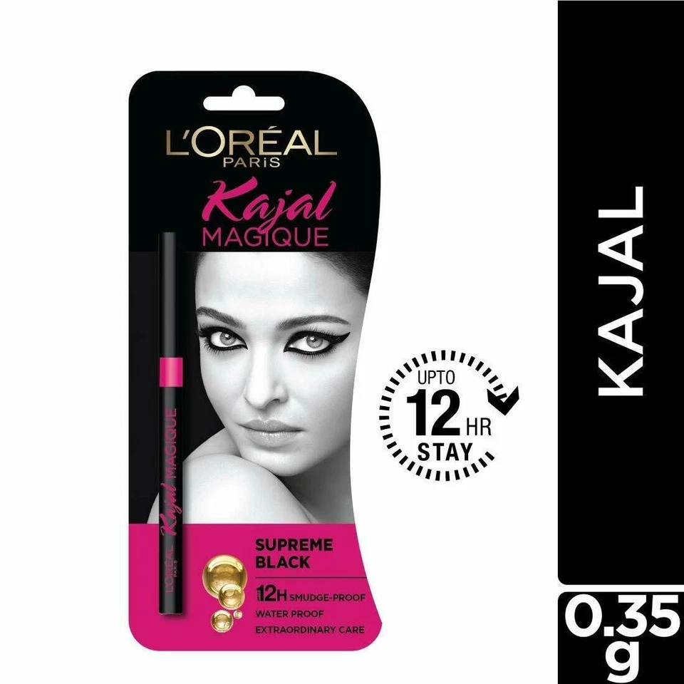 L'Oreal Paris Kajal Magique, Supreme Black, 9 gm - Image 2 of 4