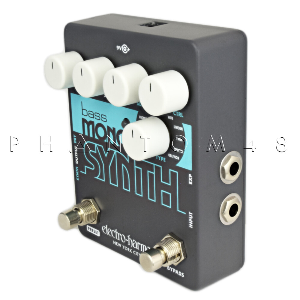 ギター Electro-Harmonix Bass Mono SYNTH Pedal Electro-Harmonix Bass Mono Synth Synthesizer Pedal | Sweetwater