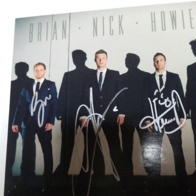 Backstreet Boys 直筆サイン入りポートレート Backstreet Boys - Signatures Wall Poster, 22.375