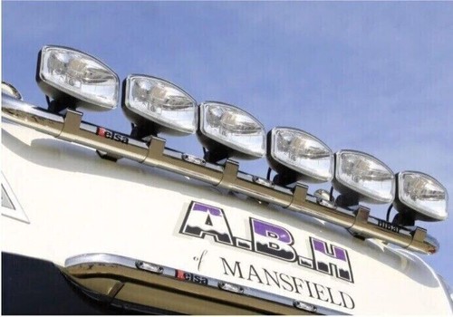 Barra antivuelco faro bombilla halógena + LED blanco combo luces de posición puntual camión - Imagen 5 de 6