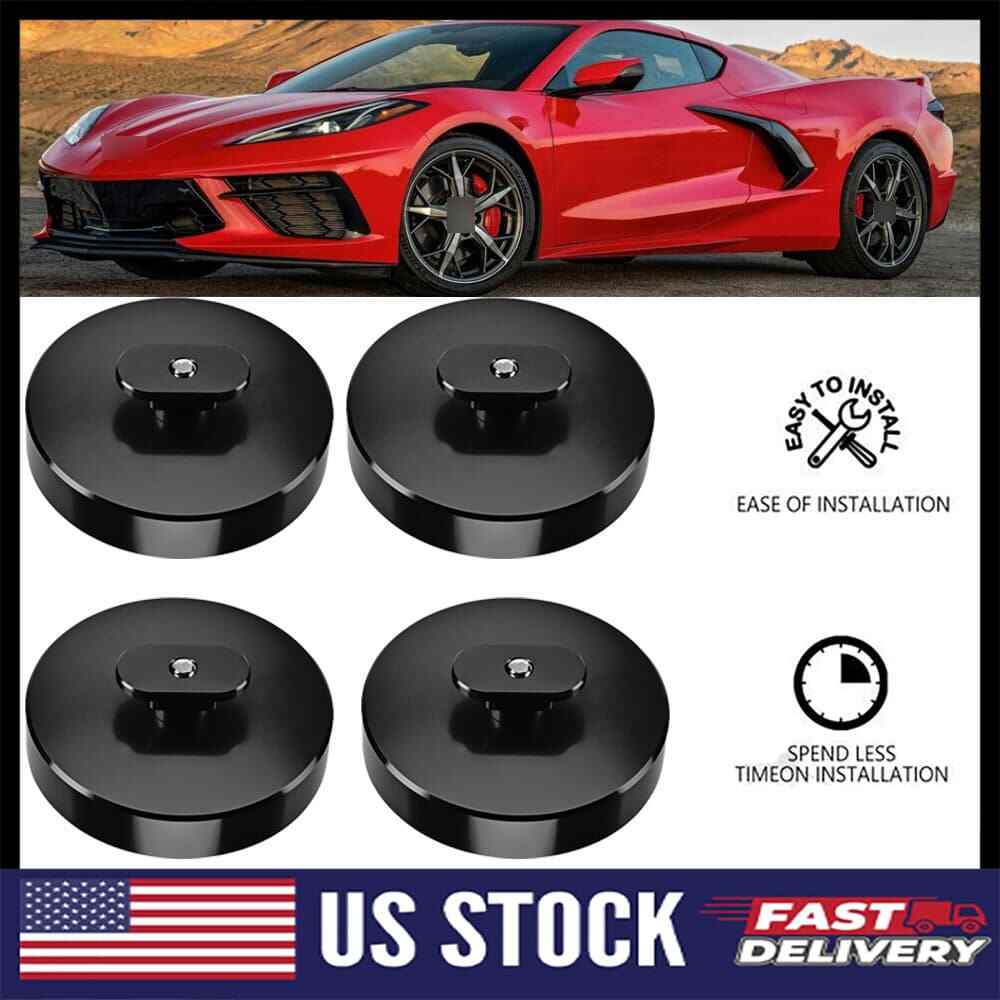 For Corvette C8 Black Jacking Lift Pad Jack Pads Lift Pucks Jack