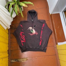 Vintage Friday 13th faded Hoodie y2k streetwear faded sunfaded distressed trashe