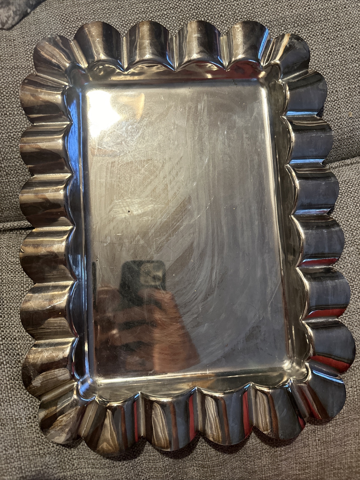 Vintage Silver Tray eBay