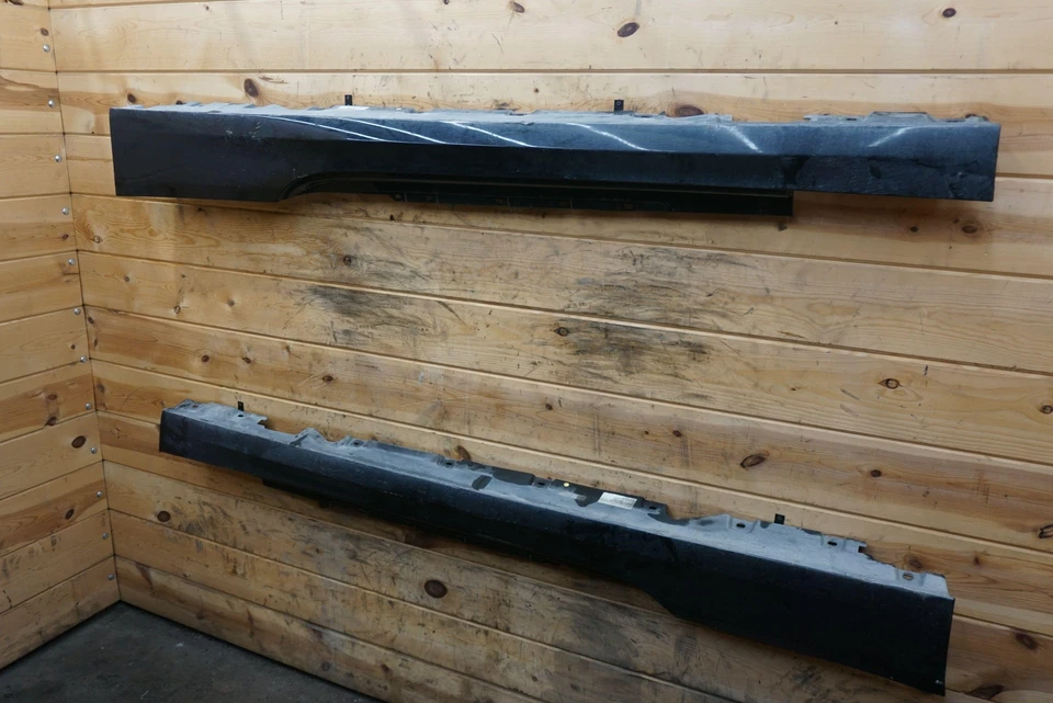 Juego Panel Moldura Balancín Izquierdo y Derecho Negro 51777265201 Bmw 640i 650i 12-18 Foto 3 de 4