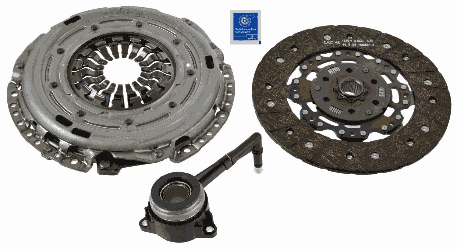 3000 990 328 SACHS Clutch Kit for AUDI,SEAT,SKODA,VW