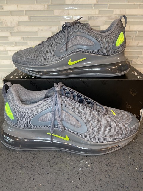 Nike Air Max 720 Cool Grey Volt Electric Green Menâs Size 10 Ct2204 001 for sale online | eBay