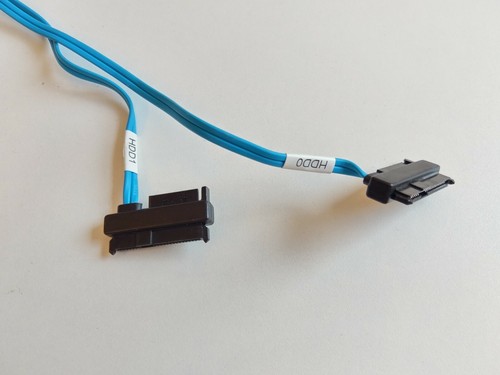 Lot of 2 Dell SAS cables SFF-8087 to 2x SAS/SATA | 0G96YT G96YT HHR7P H200 R210 - Afbeelding 2 van 6