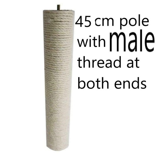New Cat Tree Scratching Post All SISAL Wrapped Poles or Screws Replacement Parts - Picture 26 of 45