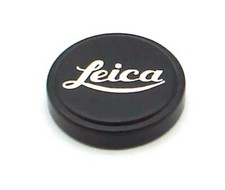 LEICA copy Metal lens FRONT PROTECTIVE CAP black / white  36mm internal diameter
