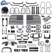 For 2010-17 Dodge Ram Carbon Fiber Car Interior Panel Full Trim Cover Decor Kit For 2010-17 Dodge Ram Carbon Fiber Car Interior Panel Full Trim Cover Decor Kit