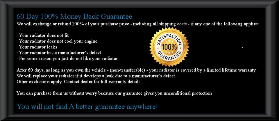 2005 - 2014 Mustang V6 or V8 Champion All-Aluminum Three Row Radiator CC2789 Foto 4 de 4