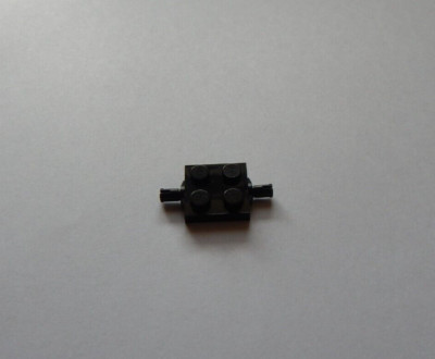 Lego BEARING ELEMENT 2X2, DOUBLE Black 6371406 67687 K1