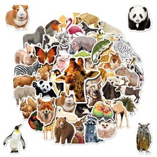 Cute Animal Water Bottle Stickers, 200 Pcs Stickers for Kids, Teens, Boys, Gi...