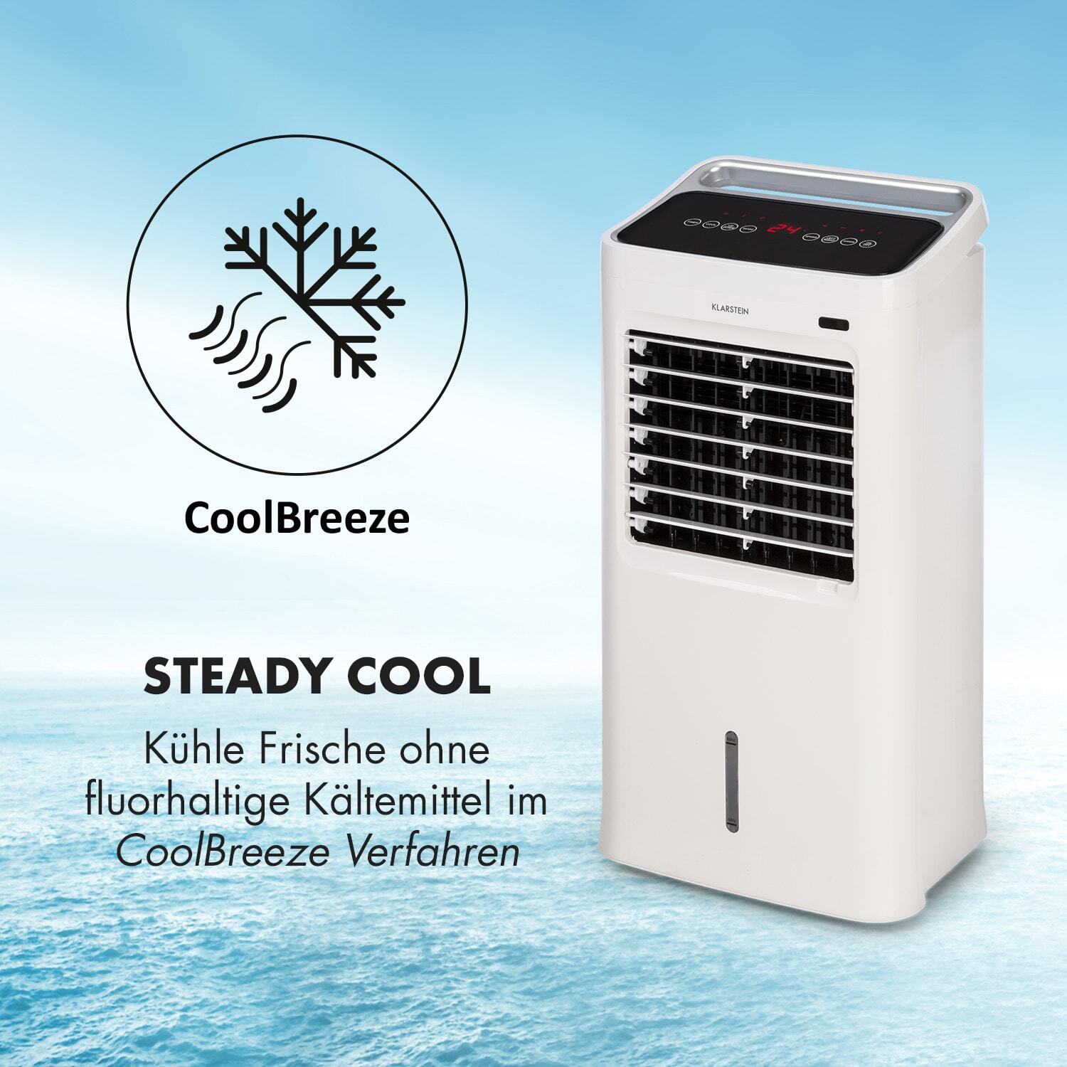Klarstein IceWind 75W Luftkühler - Weiß (10033496) online kaufen