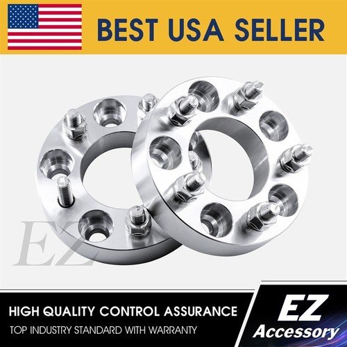 USED 2 Wheel Adapters 5x5 To 5x112 Spacers 5x5/5x112 Thickness 1"
