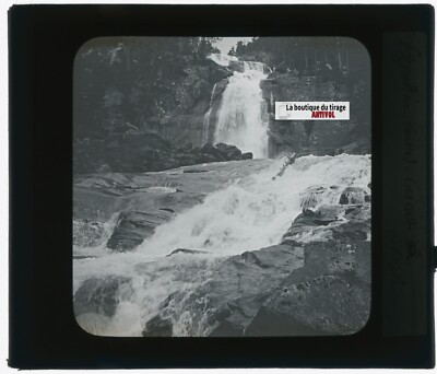 Engadin,Cascade,Schweiz,Foto Platte Gläser,Schwarz & Weiß,Pluskabel 8,5x10 CM