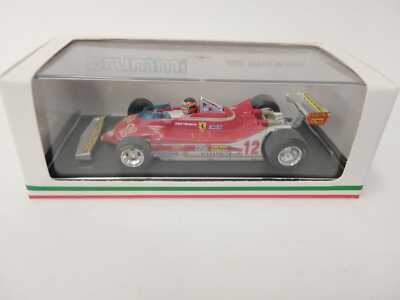 Brumm Ferrari 312 T4 Gilles Villeneuve Frankreich Dijon 1979 + Driver 1/43