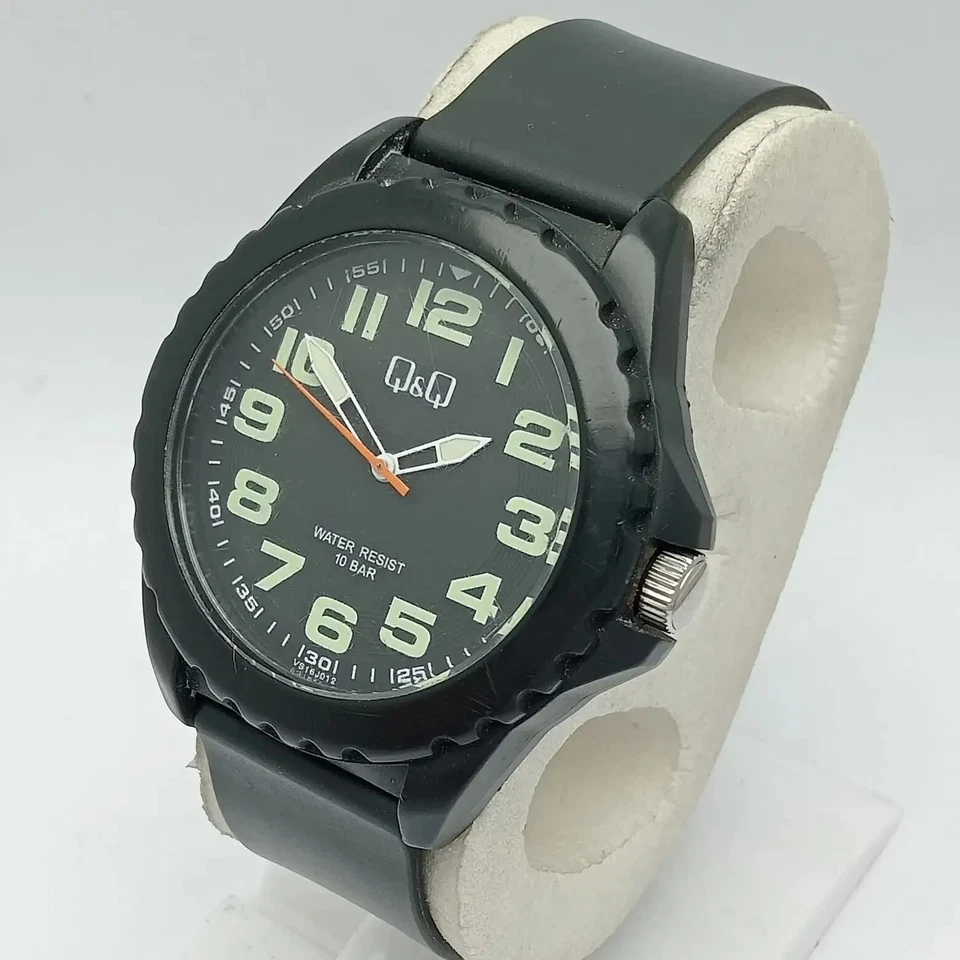 Q&Q Military Dial Quartz Vintage Men’s Watch - Image 2 of 4