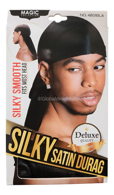 Magic Collection Tie Down Silky Satin Durag Extra Large Ebay