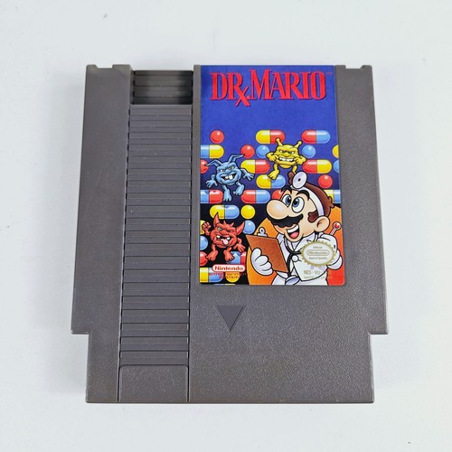 Dr. Mario Nintendo Entertainment System NES Clean Tested Working
