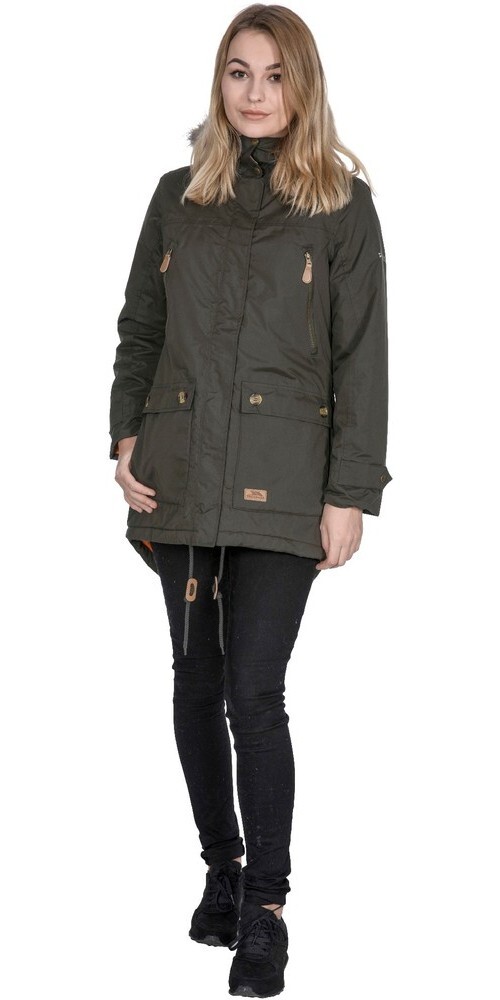 Trespass Damen Regenjacke Clea - Female Jacket Tp50 Dark Khaki image 4