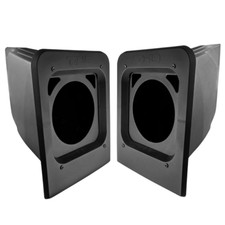 2x DS18 Polaris Slingshot 10" Subwoofer Enclosure - For Driver  Passenger Side