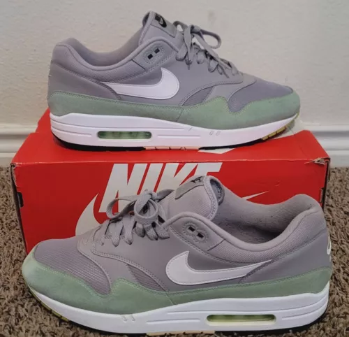 Size 13 - Nike Air Max 1 Grey Mint Green Atmos