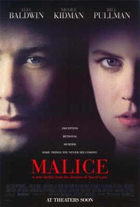 Malice Movie Poster 27x40 Alec Baldwin Nicole Kidman Bill Pullman Bebe Neuwirth Ebay Malice Movie Poster 27x40 Alec Baldwin Nicole Kidman Bill Pullman Bebe Neuwirth Ebay