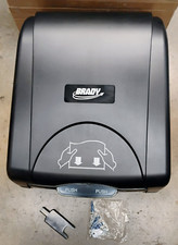 Brady Mech Hands Free Towel Roll Dispenser 12.32 x 9.32 x 15.9 H80 Black 772828