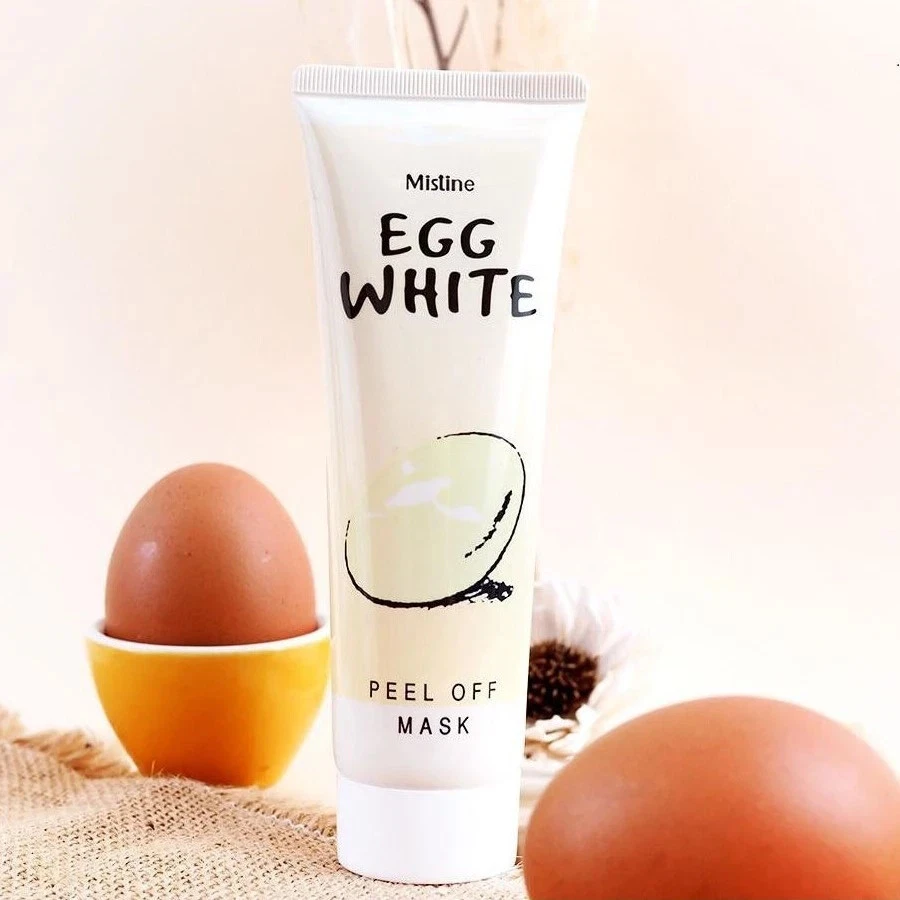 6 x Mistine Egg White 85g Whitening Poreless Anti-Blackhead Peel Off Facial Mask - Image 2 of 4