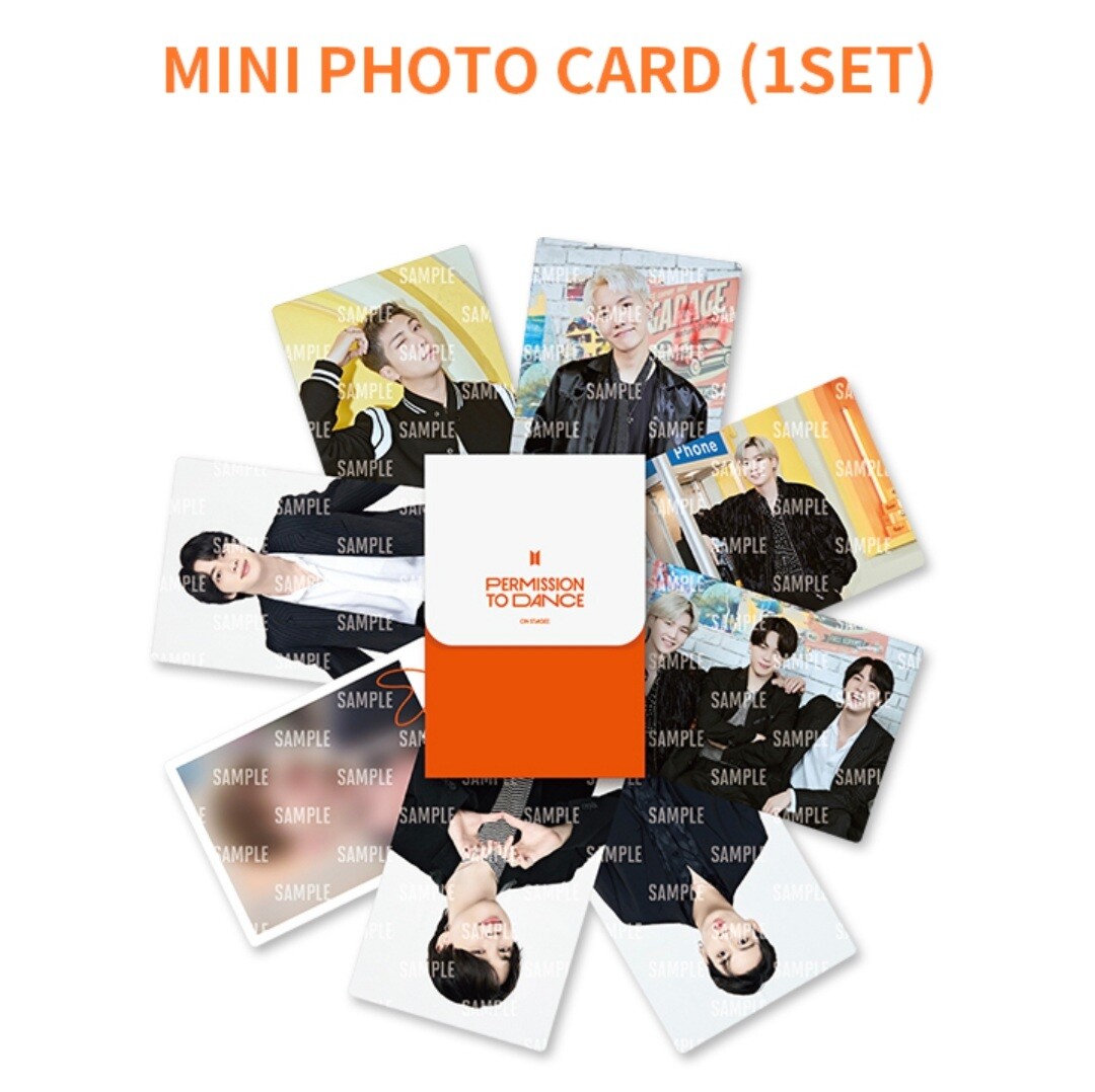 BTS. PTD 公式 BTS Official 2021 Permission To Dance On Stage MD Goods PTD