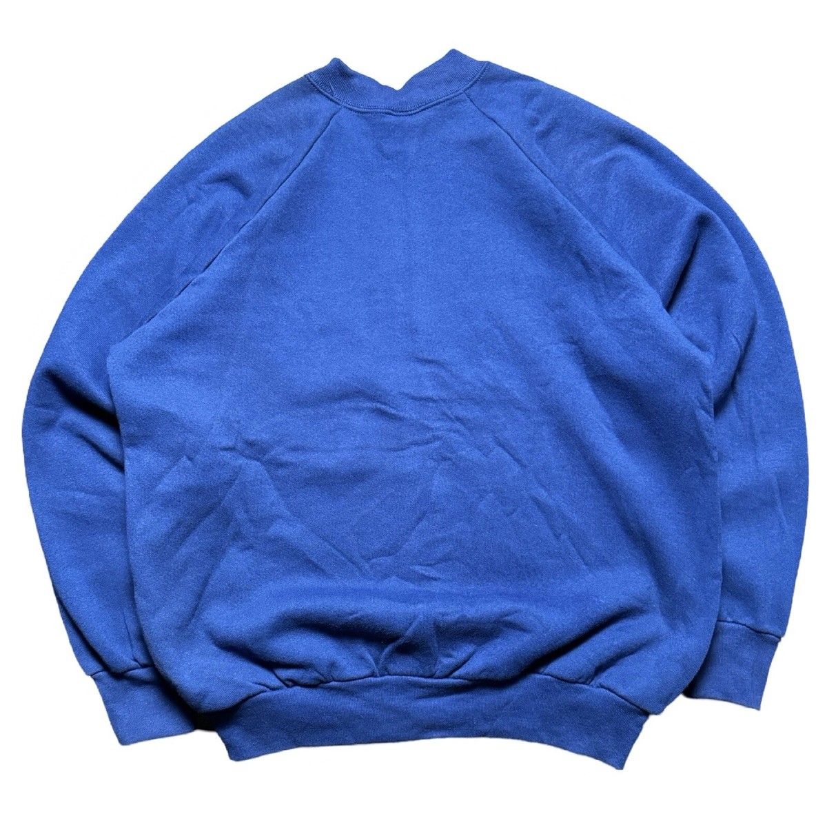 Vintage 80s 90s Fruit of the Loom Pullover Sweatshirt Blue