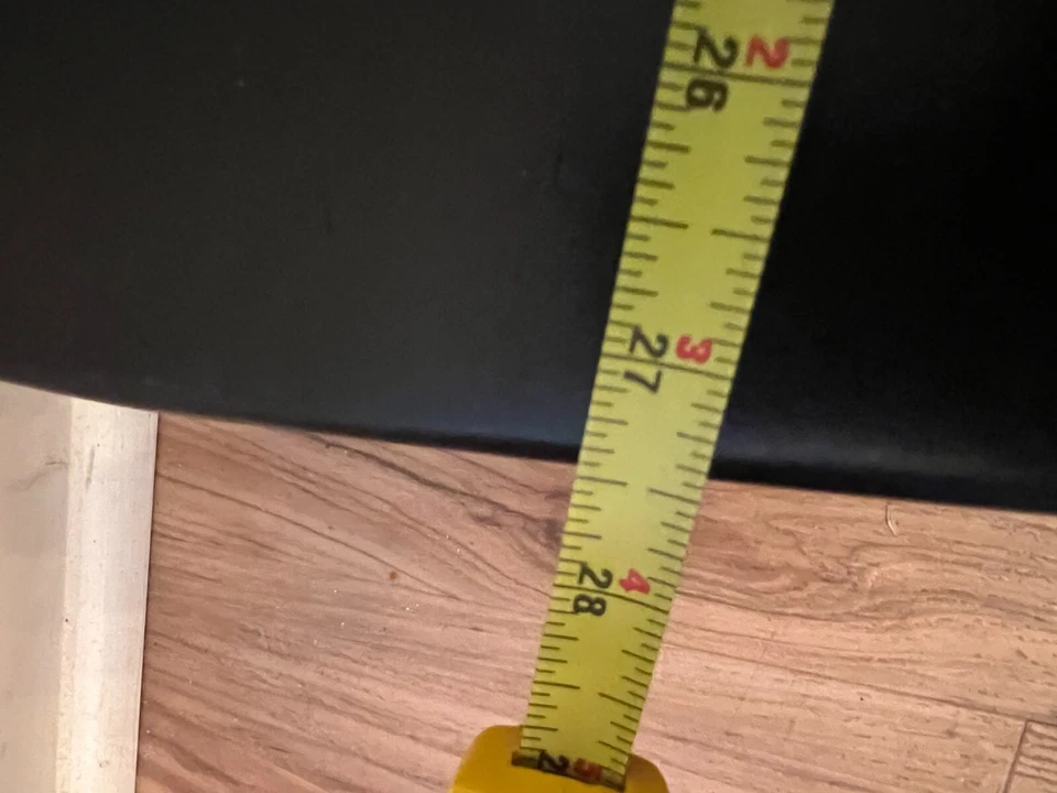 Bandeja para masa de madera negra Pottery Barn 27,5" x 11" x 5,5" de alto segura para alimentos Foto 3 de 4