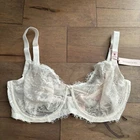 Victoria's Secret Bra Dream Angels Coconut White 34Y5 Unlined Demi Underwire Nwt