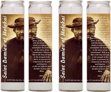 Saint Damien Molokai or Father Damien Patron Saint of Lepers Set of Two 2 or