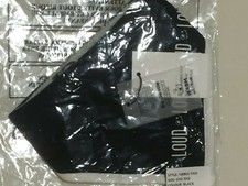 X324 LOUD APPAREL TINY BIB BANDANA NBB01 BLACK ONE SIZE